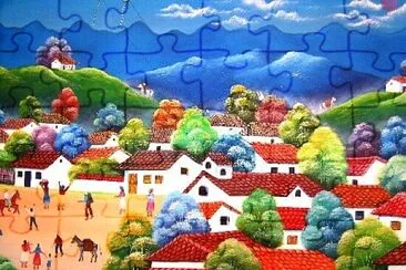 Pueblo jigsaw puzzle