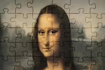 פאזל של Mona lisa