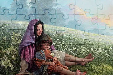 Madre e hija jigsaw puzzle