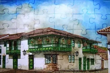 פאזל של Casa esquina