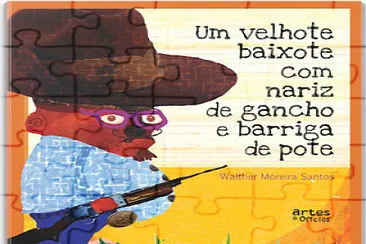 Livro jigsaw puzzle