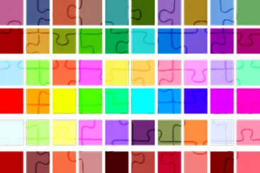 draw jigsaw puzzle