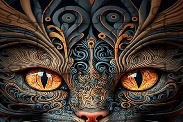 Gato Reikista jigsaw puzzle