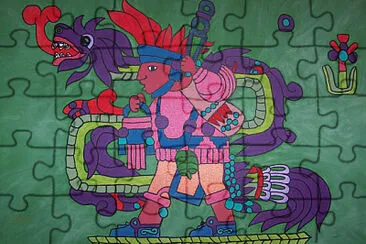 פאזל של Aztecas
