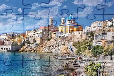 פאזל של Syros Grecia