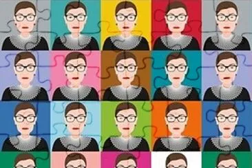 rbg 5x5 jigsaw puzzle