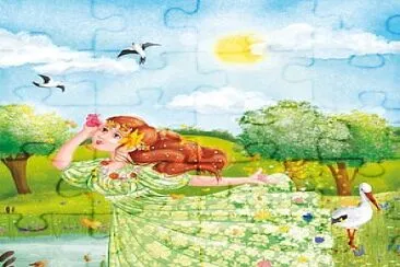 Zâna Primăvara jigsaw puzzle