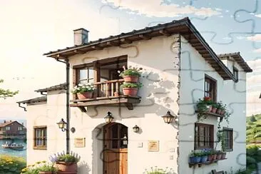 House jigsaw puzzle