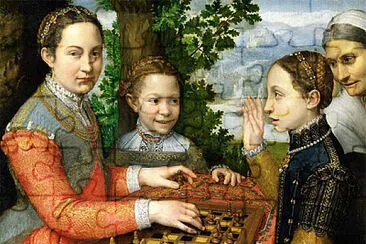 La partida de ajedrez jigsaw puzzle