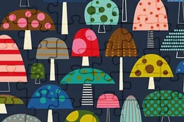 mushrooms jigsaw puzzle