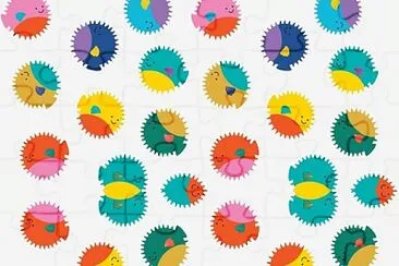 puffer fish jigsaw puzzle
