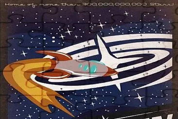Milky Way Travel Poster