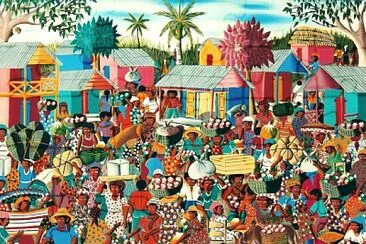 פאזל של marché haïtien