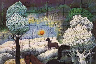 chevaux d 'hiver jigsaw puzzle