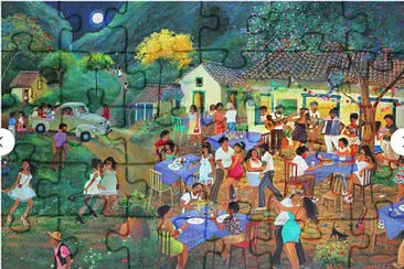 dîner de fête jigsaw puzzle