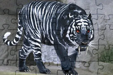 Tiger Lion jigsaw puzzle