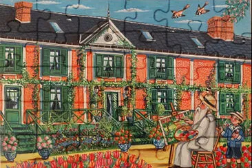 פאזל של Monet à Giverny