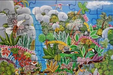 פאזל של Paradis terrestre