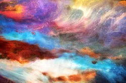 Abstract Painting by Anni Roenkae