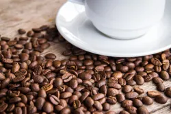Brown Roasted Coffee Beans