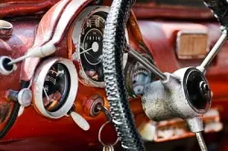 Vintage Car Interior