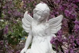 A estátua de um anjo