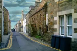 A Street, St. Andrews, Szkocja