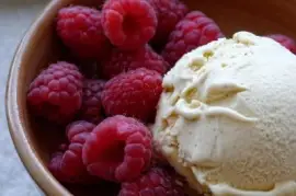 バニラアイスクリーム