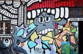 פאזל של קיר גרפיטי