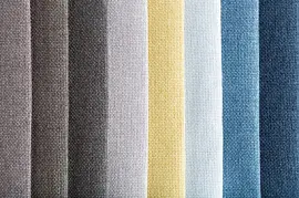 trozos de tela de colores como un fondo de textura