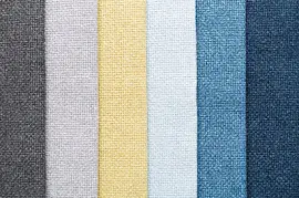 trozos de tela de colores como un fondo de textura