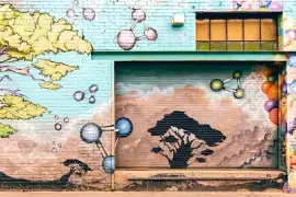 Художествена живопис върху стена