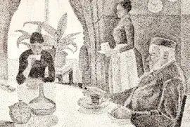 פאזל של חדר האוכל (בערך 1886–1887)