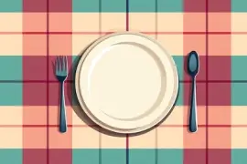 Plaid Tablecloth jigsaw puzzle