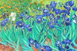 Irises (1889) jigsaw puzzle