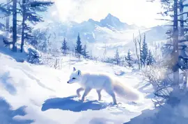 Fjällrävens vinterland