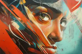 Artistas de grafite em ação