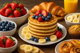 פאזל של סעודת בוקר HDR