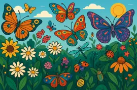 פאזל של אופוריה של חרקים