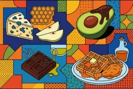 Informazioni sugli abbinamenti gastronomici unici e inaspettati, Ri