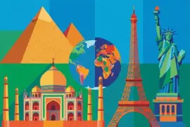 Famosi monumenti mondiali