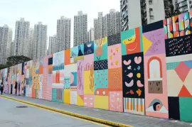 Kulturell berättande på stadsmuren