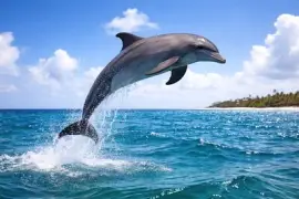 Skaczący delfin