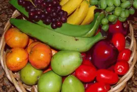 Cesta de frutas jigsaw puzzle