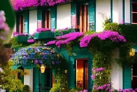 Casa de las flores jigsaw puzzle