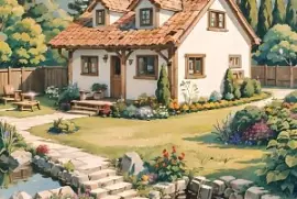 Country house jigsaw puzzle