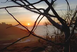 Coucher de soleil Bidart-Guétary