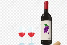 פאזל של יין אדום