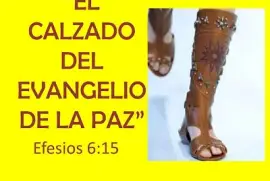 calzado del evangelio