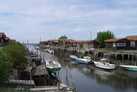 Port ostréicole Bassin Arcachon jigsaw puzzle